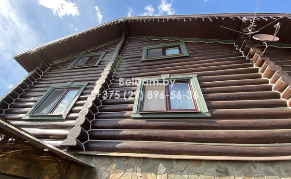 Реставрация деревянного дома Ивье.