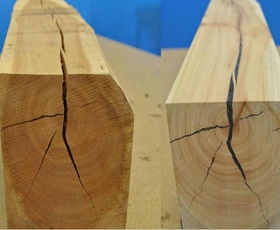 Как снизить риск появления трещин при усадке деревянного дома
