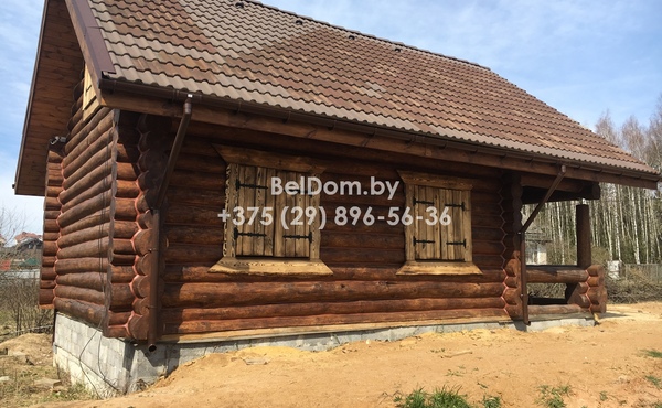 Утепление деревянного дома по технологии теплый шов Фаниполь
