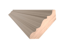 Плинтус широкий классический дубовый 60×17×3000 мм (сорт Экстра)