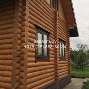 Отделка и утепление деревянного дома по технологии теплый шов Иваново (Брестская область)
