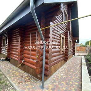 Внешняя отделка деревянного дома Новополоцк