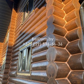 Строительство и отделка деревянного дома ручной рубки под ключ Барань