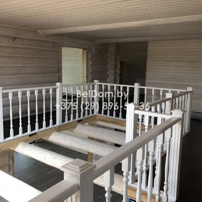 Шлифовка, покраска, герметизация швов внутри деревянного дома под ключ Дубровно