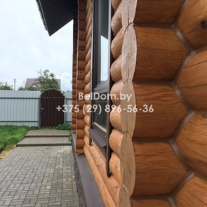 Теплый шов для деревянного дома из ОЦБ Дубровно