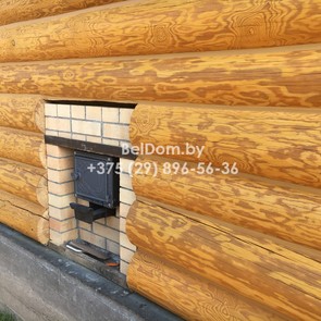 Утепление деревянного дома по технологии теплый шов Ляховичи