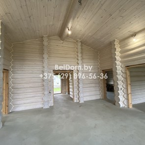 Внутренняя отделка деревянного дома Борисов