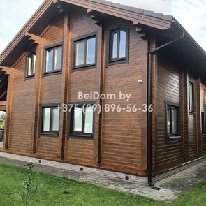 Отделка деревянного дома из бруса Солигорск