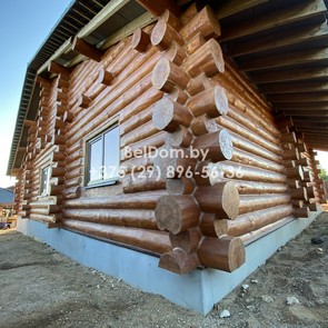 Шлифовка, покраска, герметизация швов деревянного дома Солигорск
