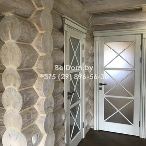 Внутренняя отделка и теплый шов деревянного дома Солигорск
