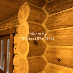 Теплый шов для деревянного дома под ключ Клецк