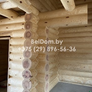 Отделка деревянного дома и герметизация швов внутри под ключ Горки