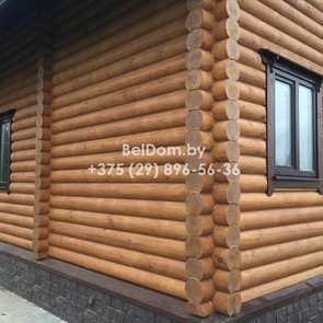 Теплый шов для деревянного дома из ОЦБ Климовичи