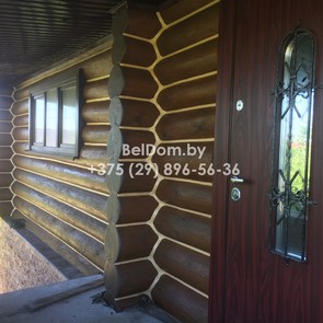 Реставрация деревянного дома Кличев