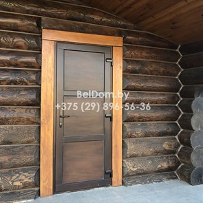 Герметизация швов и конопатка деревянного дома под ключ Круглое