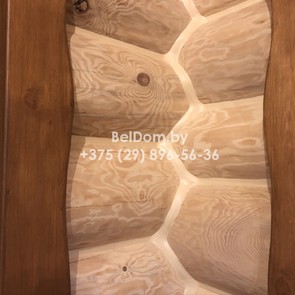 Шлифовка, покраска, теплый шов внутри деревянного дома Круглое