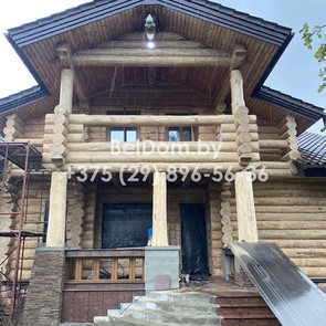Шлифовка деревянного дома под ключ Славгород