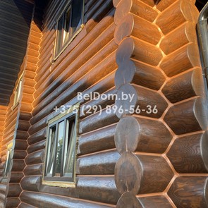 Герметизация швов дома ручной рубки в Гомельской оласти фото 4