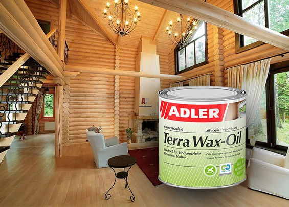 Масло с воском на водной основе Adler Terra Wax-Oil Ель
