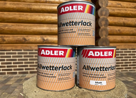 Средство для защиты торцов Adler Allwetterlack матовое