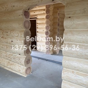 Шлифовка, покраска, теплый шов в деревянном доме ручной рубки Петриков фото 3