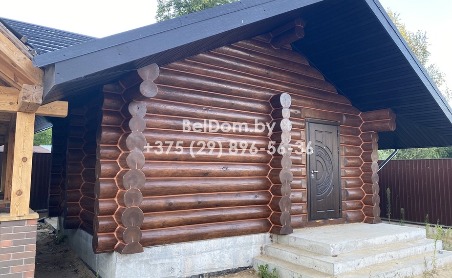 Отделка деревянного дома и бани под ключ в Гомельской области г Петриков фото 5