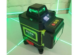 Лазерный нивелир HILDA 4D со штативом фото 1