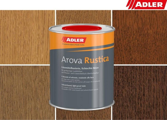 Adler Arova Rustica морилка для дерева на основе растворителя