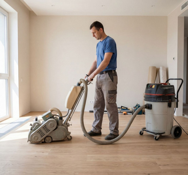 Профессиональная шлифовка паркета без пыли в минске