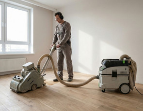 Шлифовка паркета