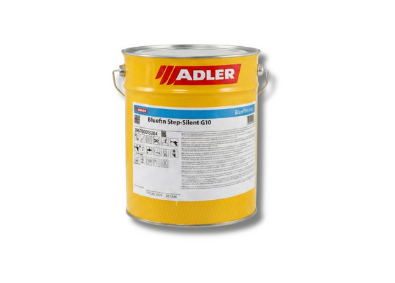 Adler Bluefin Step-Silent G10 — матовый профессиональный однокомпонентный лак для полов