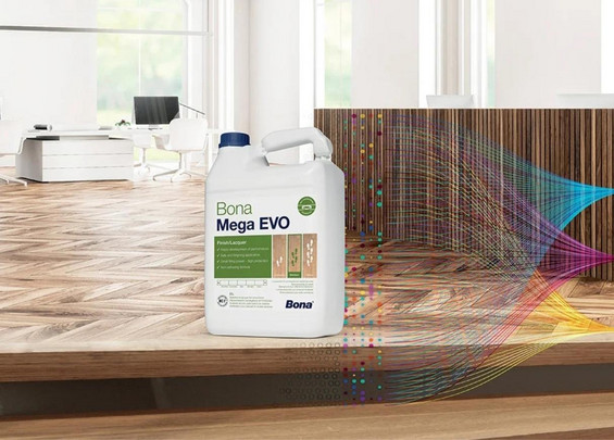 Bona Mega EVO лак с технологией сшивки полимера