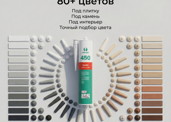 Санитарный герметик Ramsauer 450 Белый