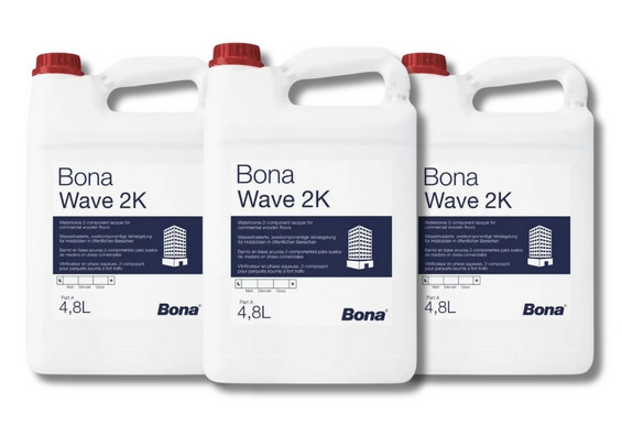 Bona Wave 2K 2-компонентный водный полиуретановый лак