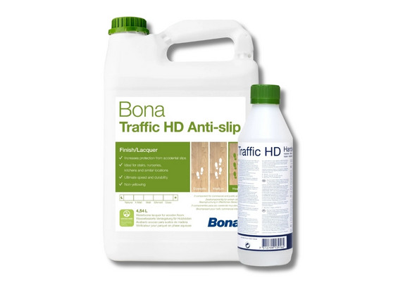 Bona Traffic HD 2-компонентный водный полиуретановый лак (экстраматовый)