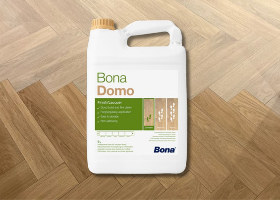 Bona Domo однокомпонентный лак на водной основе (матовый, полуматовый)