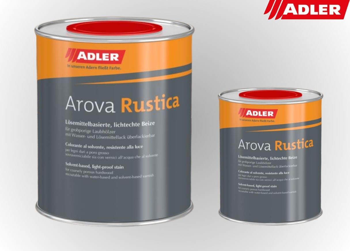 Adler Arova Rustica морилка для дерева на основе растворителя