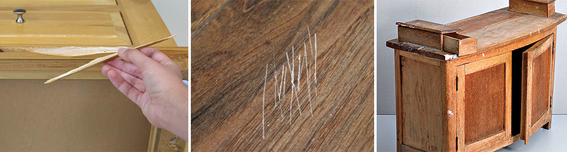 Признаки того, что деревянная мебель нуждается в ремонте