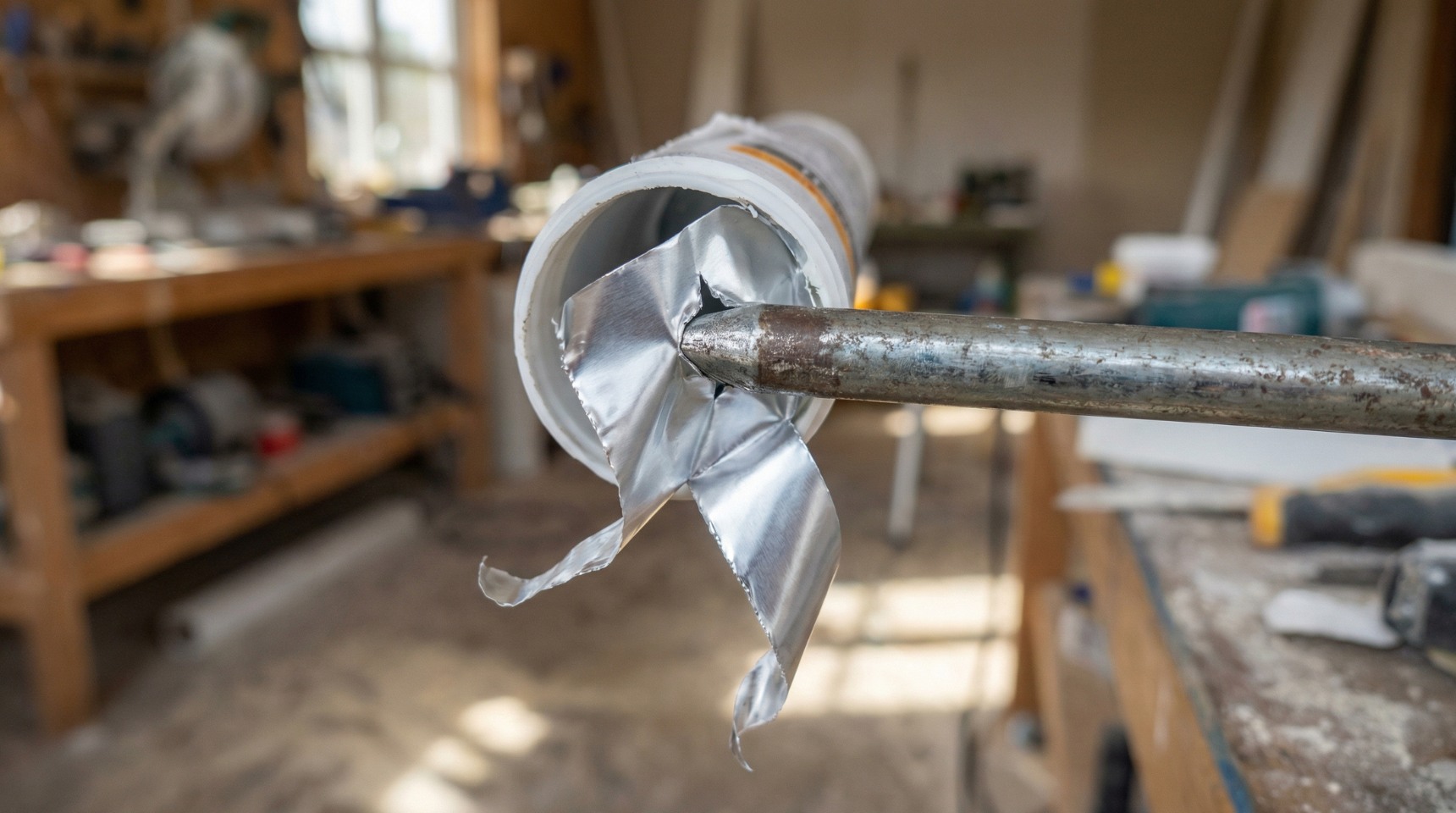 Прокол защитной мембраны