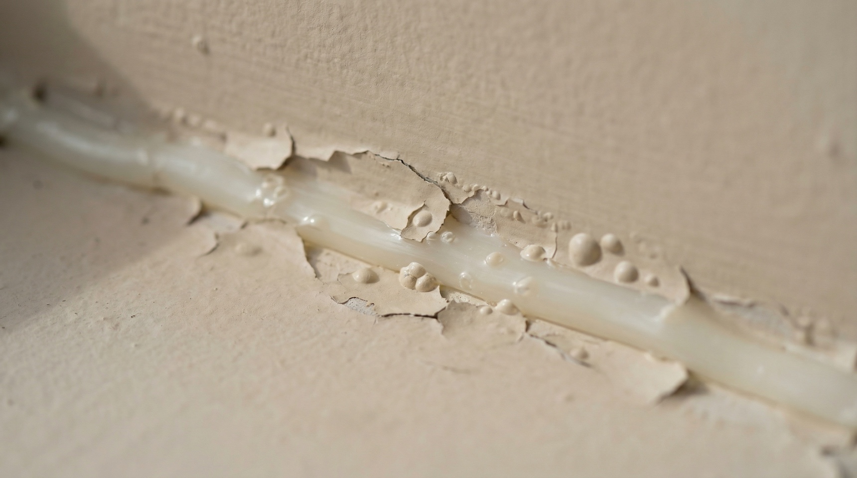 Отслоение краски на силиконе